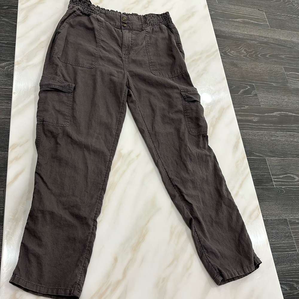 Nicole Miller lounge linen pants